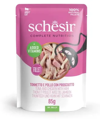 Immagine prodotto di Schesir 85gx20 Thunfisch+Huhn+Schinken