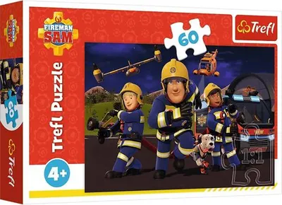Produktbild von PUZZLE 60 Held in Uniform / Feuerwehrmann Sam 17413