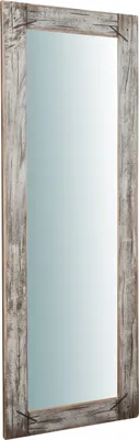 Produktbild von Lange wandspiegel 180x65x3 cm, Ganzkörperspiegel, Holz, Wandspiegel groß mit Holzrahmen