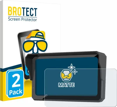 Produktbild von 2x BROTECT Schutzfolie für Carpuride W602S Pro Displayschutz Displayschutzfolie Folie Matt Entspiegelungsfolie