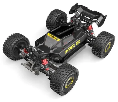 Produktbild von MJX HYPER GO 16213 1/16 Brushless RC Auto ferngesteuert 45 km/h High Speed Modellfahrzeug mit 2 Karosserien vollproportionale Fernsteuerung, 2 Akkus