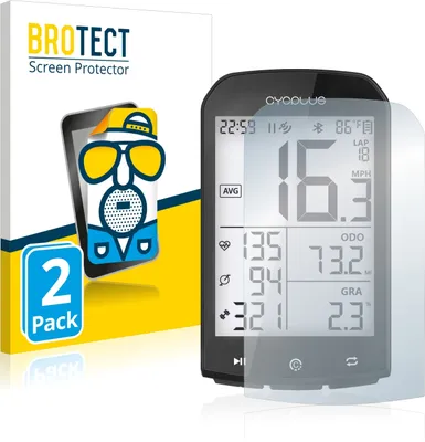 Produktbild von 2x BROTECT Schutzfolie für Cycplus M1 2.9" Displayschutz Displayschutzfolie Folie Matt Entspiegelungsfolie