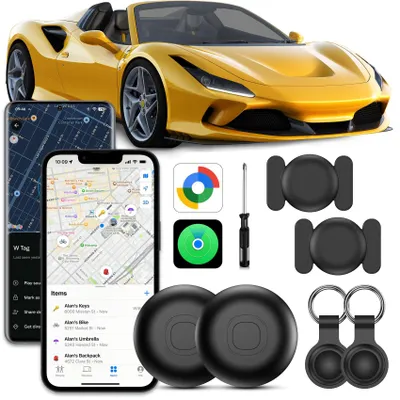 Obrázek produktu pro GPS sledovač pro auto, magnetický sledovač pro auto bez nutnosti předplatného