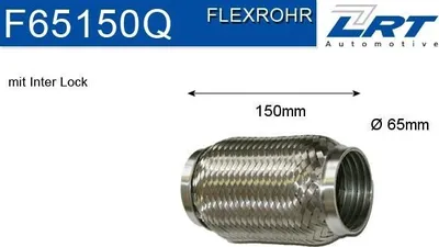 Produktbild von LRT F65150Q Flexrohr Abgasanlage Auspuffrohr