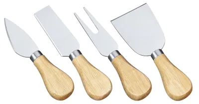 Produktbild von Käsemesser-Set 4-Teilig Holz Formaggio