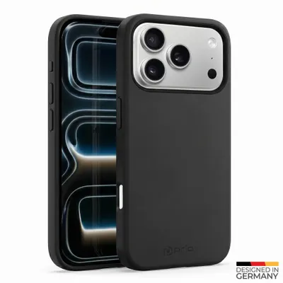 Produktbild von prio Flüssigsilikonhülle MAG für iPhone 18 Pro Max / 17 Pro Max schwarz