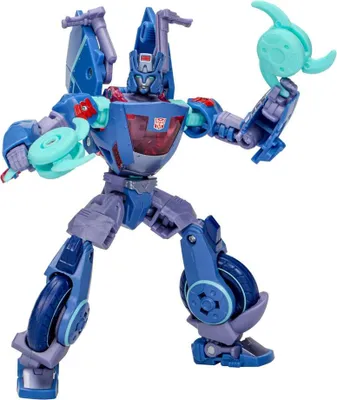 Image de Hasbro Transformers Generations Legacy United Deluxe Class Figurine Cyberverse Universe Chromia 14 cm
