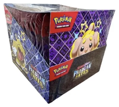 Produktbild von Pokemon Paldean Fates: Tech Sticker Collection Display