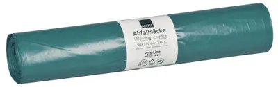 Produktbild von 10x Abfallsäcke 140 L, 900x1100 mm, 38 my LDPE, Blau  | 1 Stück