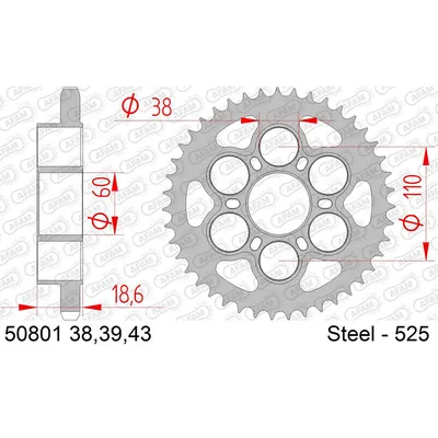 Immagine prodotto di Pignone 50-29039-43 50801-43 43Z - 525
