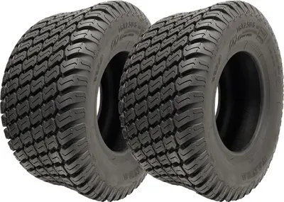 Image de 16x7.50-8 Grass Tyres 4ply Wanda P332 Turf Ride On Lawnmower Tires (Set of 2)