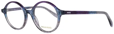 Produktbild von Emilio Pucci EP5091 Brillenfassung Damen Kunststoff Lila 50-20-140