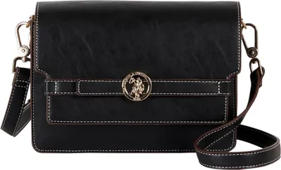 Produktbild von U.S. POLO ASSN. Umhängetasche Argentario Flap Crossbody Bag Black schwarz