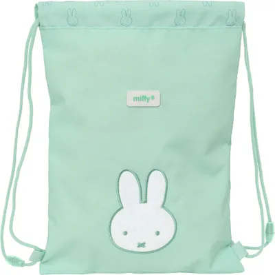 Obrázok produktu pre Taška na chrbát s popruhmi Miffy Menta mint 26 x 34 x 1 cm