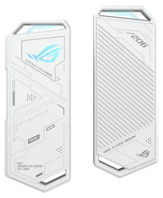 Produktbild von ASUS Geh USB ROG Strix Arion White M2 SSD Gehäuse mit Aura