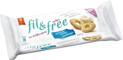 Produktbild von FIT&FREE Vanillekekse ohne Zucker 120g NYSKA SUGARS