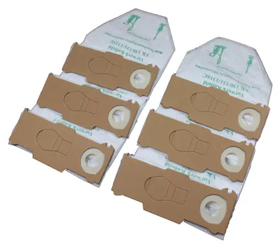 6 Staubsaugerbeutel Premium-Vlies für Kobold 130/131
