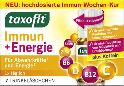 Obrázok produktu pre taxofit Imunitná + energetická týždenná kúra (7 ks)