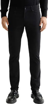 Image de Scotch & Soda Ralston 5 Pocket Regular Slim Fit Pantalon Noir 32 / 34 Hommes Noir 32