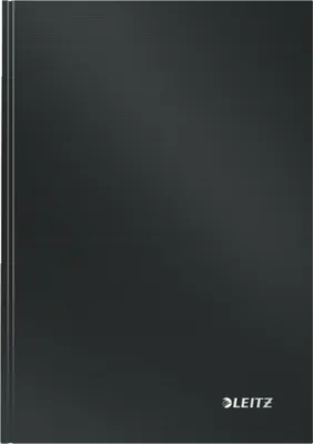 Produktbild von Leitz 46670095, Einfarbig, Schwarz, A5, 80 Blätter, Glänzend, 80 g/m²