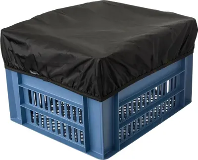 Produktbild von Fastrider Crate Korbabdeckung 34l Schwarz  Schwarz One Size