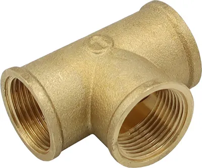 Produktbild von Messing T-Stück 1 Zoll DN25 Abzweig Abzweigung Y-Stück T-Verbinder Fitting