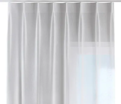 Obrázek produktu pro Záclona Dekoria s vlámskými záhyby, bílá, 60 x 100 cm