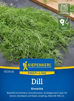 Produktbild von Kiepenkerl Profi-Line Saatgut Dill Annette für ca. 600 Pflanzen