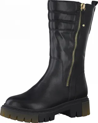Produktbild von MARCO TOZZI Damen Stiefeletten Halbschaftstiefel 2-26861-37, Größe:39 EU, Farbe:Schwarz
