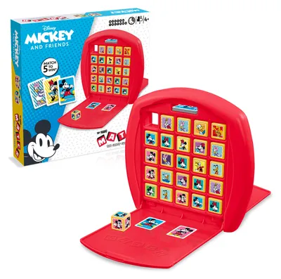 Image de Top Trumps Match - Mickey and Friends Jeu de dés pour enfants Jeu de société Jeu de plateau