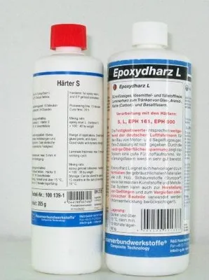 Produktbild von R&G Faserverbundwerkstoffe L + Härter S, Packung/ 1 kg