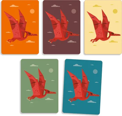 Produktbild von Djeco Kartenspiele: Dino Draft