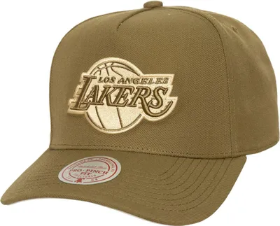 Produktbild von Mitchell & Ness NBA Fashion Basic Pro Snapback Cap Los Angeles Lakers olive