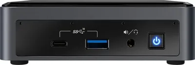 Produktbild von Intel NUC NUC10i7FNKN UCFF Schwarz i7-10710U 1,1 GHz
