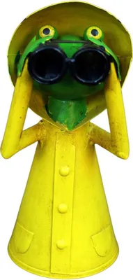 Produktbild von Zaunhocker Regenmantel Frosch Fernglas