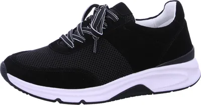 Produktbild von Gabor ROLLINGSOFT Damenschuhe - sportliche Schnür- Halbschuhe schwarz NEU