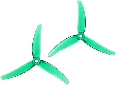 Produktbild von HQProp Juicy Prop J33 4,9 Zoll 3-Blatt Propeller Grün (2CW+2CCW)