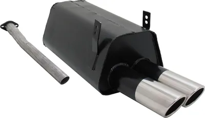 Produktbild von Novus Sportauspuff für BMW 3er E36 320 / 323 2x76mm SR-Design  mit ABE