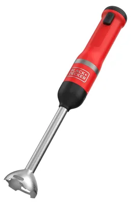 Produktbild von Black & Decker BCKM1012KR, Pürierstab, 0,7 l, Rot, Edelstahl