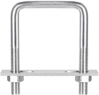 Obrázek produktu pro Nerezový U-oblouk, vnitřní šířka 62 mm, délka 100 mm, přívěs na čluny