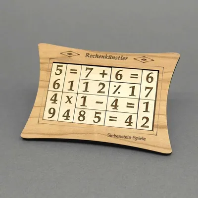 Produktbild von RECHENKÜNSTLER - mathematisches Legepuzzle
