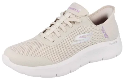 Produktbild von SKECHERS Slip-ins Damen Schlupfsneaker beige offwhite Textil - Größe: 40