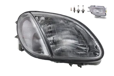 Obrázok produktu pre Johns, Halogénové svetlomety vhodné pre Mercedes R170 SLK 09/96-04 H7 R + hmlovky+svetlá 1708202461 1708200256 A1708200256