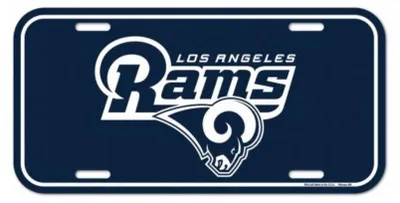 Productafbeelding van Wincraft NFL kentekenplaat - Los Angeles Rams