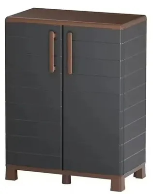 Obrázok produktu pre Skriňa Pvc Portofino 68X37X90Cm Tmavosivá