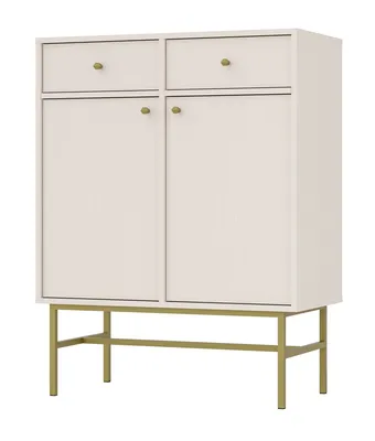 Produktbild von Kleine Kommode IROS 3 – beige/gold