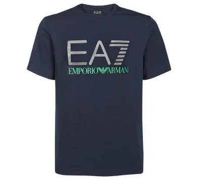 Obrázek produktu pro Pánské tričko EA7 EMPORIO ARMANI z bavlny, tmavě modré, 3LPT36-PJ5MZ-1554, velikost S