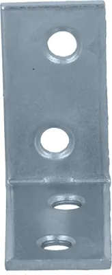 Productafbeelding van HELPMATE – 48 stuks stoelhoekverbindingen, 30x30x14 mm – Hoekverbinder, verzinkt en blauw passief behandeld – Meubelverbinding met uitstekende corrosiebescherming, stabiel en duurzaam – eenvoudige montage
