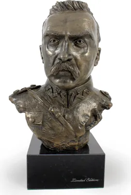 Produktbild von Art-Dog Büste Józef Piłsudski – Bronzepulver-Harz-Guss