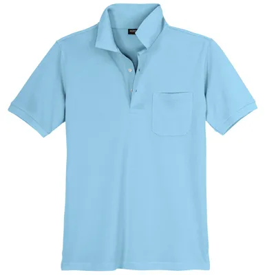 Produktbild von Poloshirt Übergröße hellblau Piqué Redfield Ralph